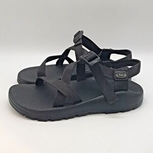 Chaco Z/Cloud Black Strappy Sandals J107366 Women's 9 Hiking Water Sports Shoes